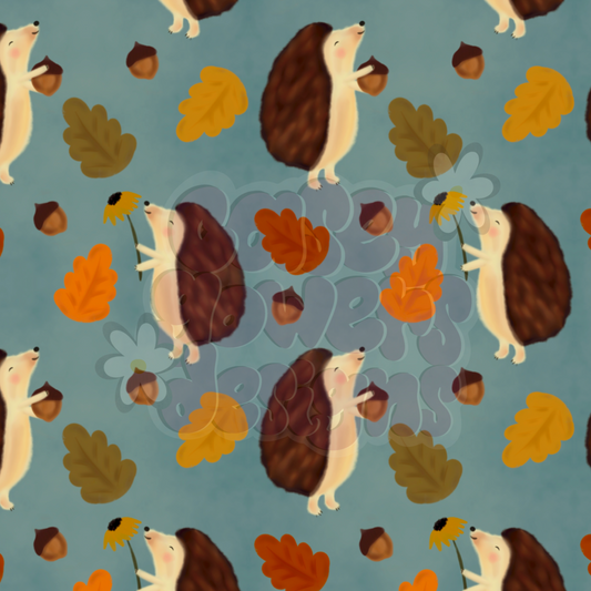 HEDGIES BLUE SEAMLESS