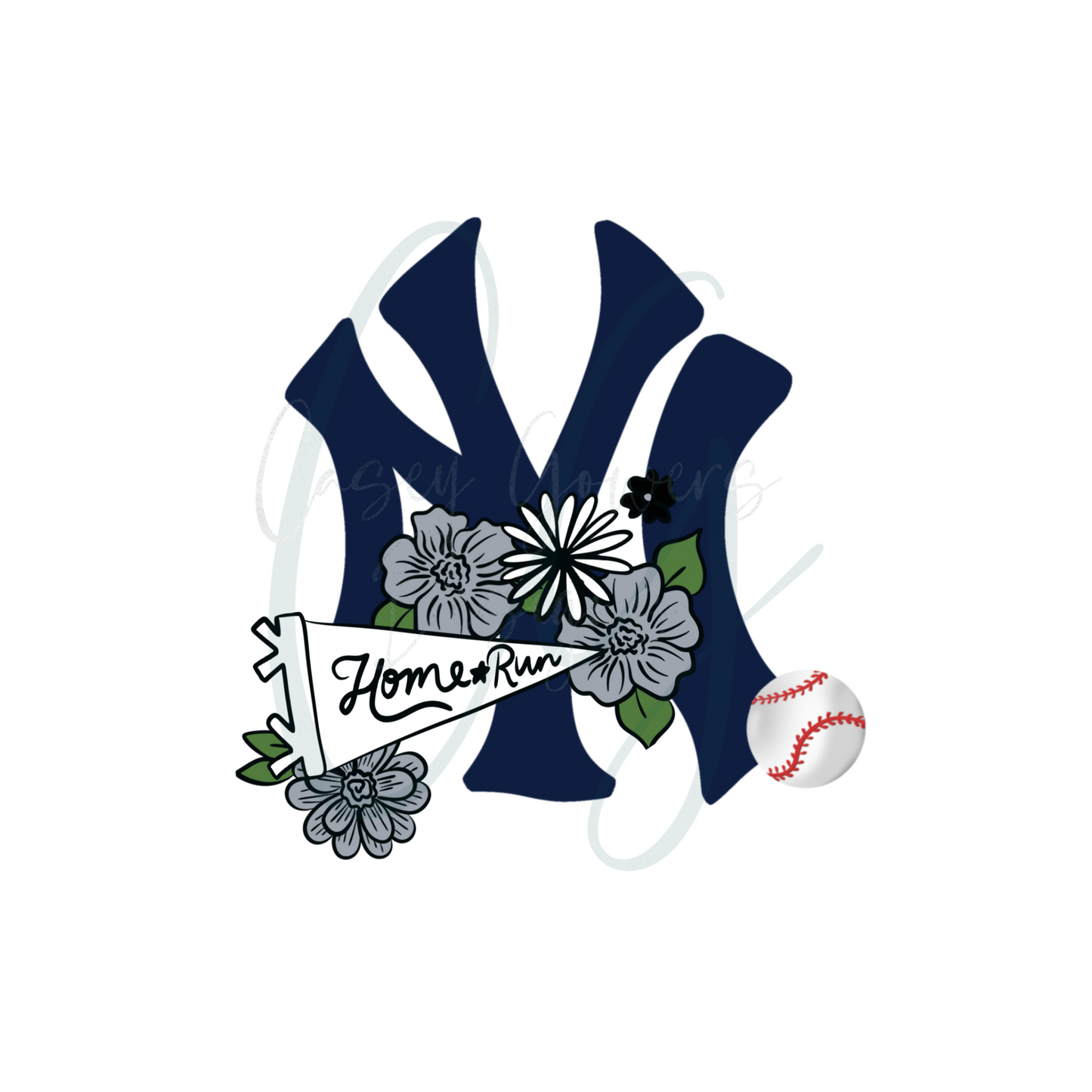 FLORAL YANKEES PNG