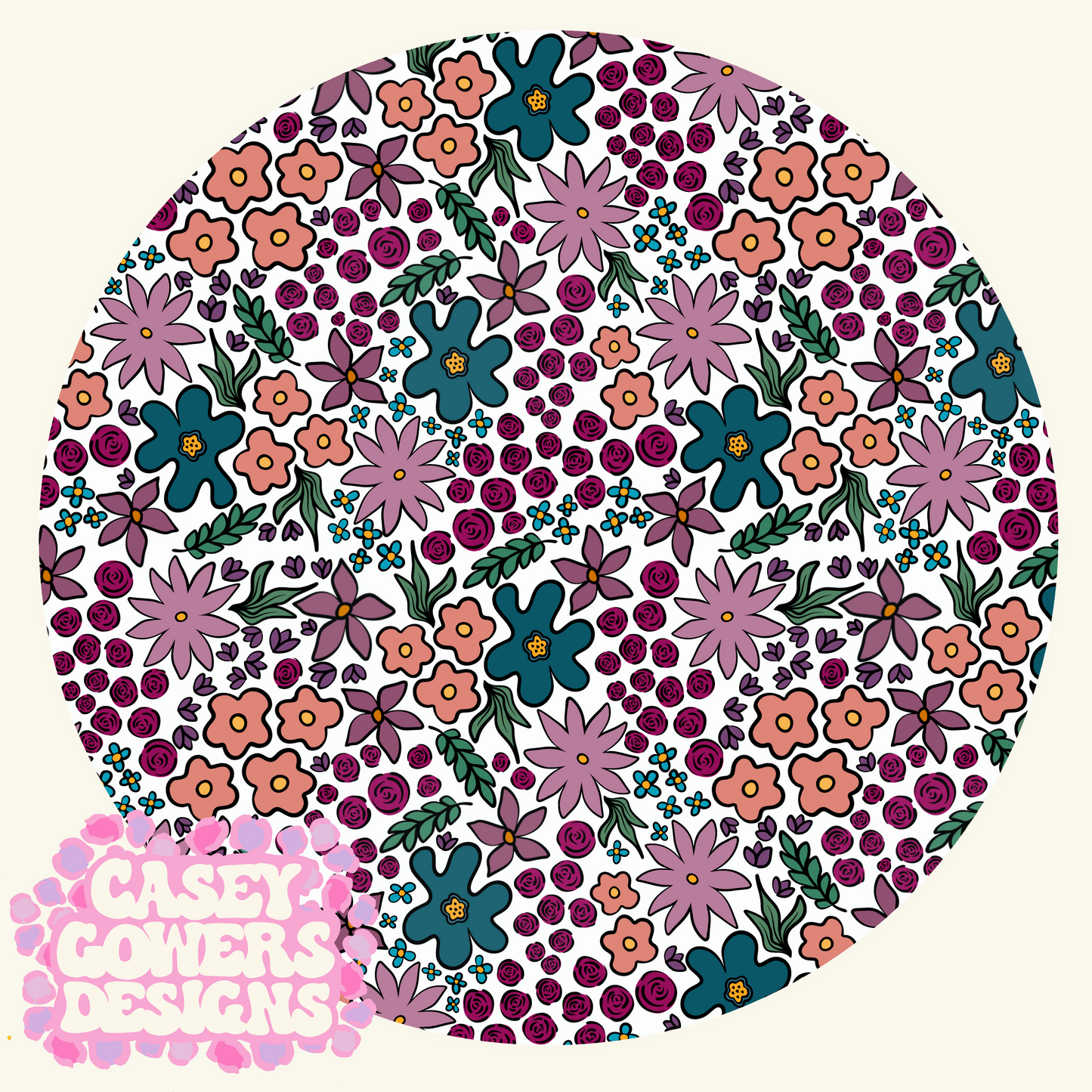 PRETTY DITSY SEAMLESS