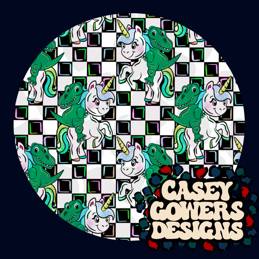 GIDDY UP TREX SEAMLESS and PNG