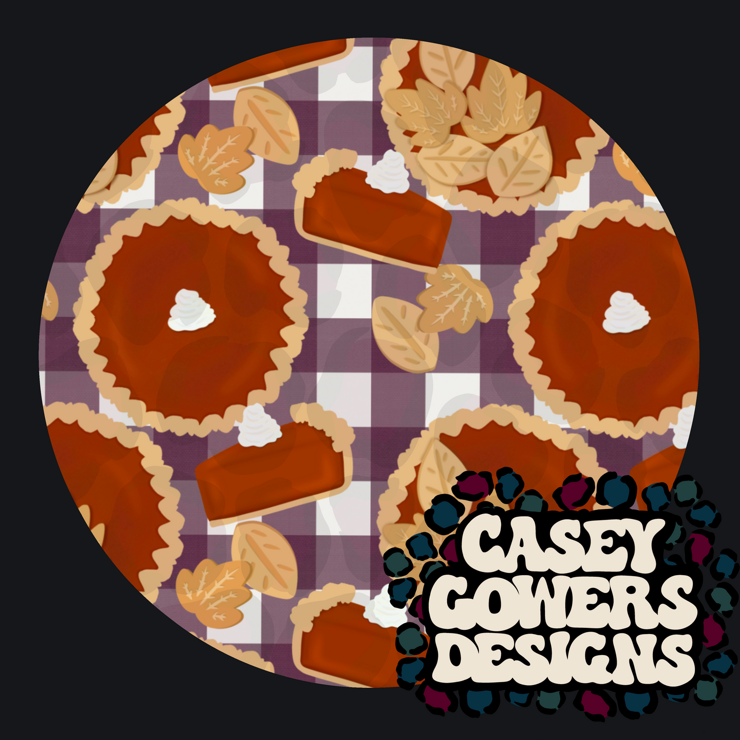 PUMPKIN PIE TRIO SEAMLESS