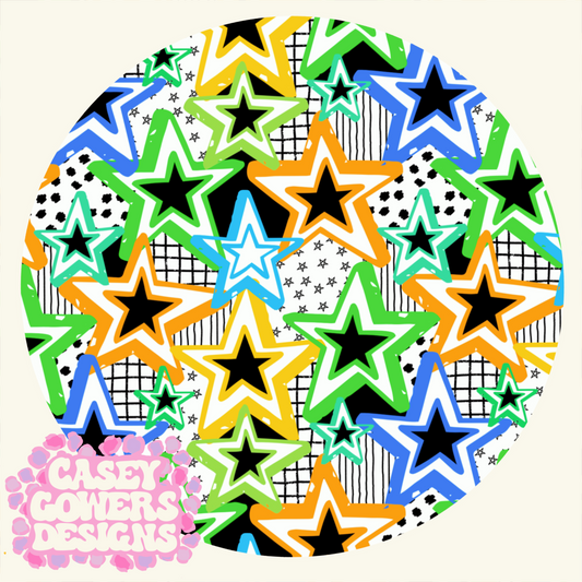 SWIM SAFE STARS SEAMLESS