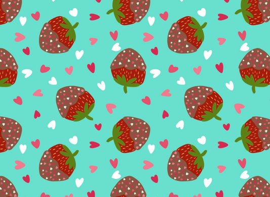 CHOCOLATE STRAWBERRY SEAMLESS