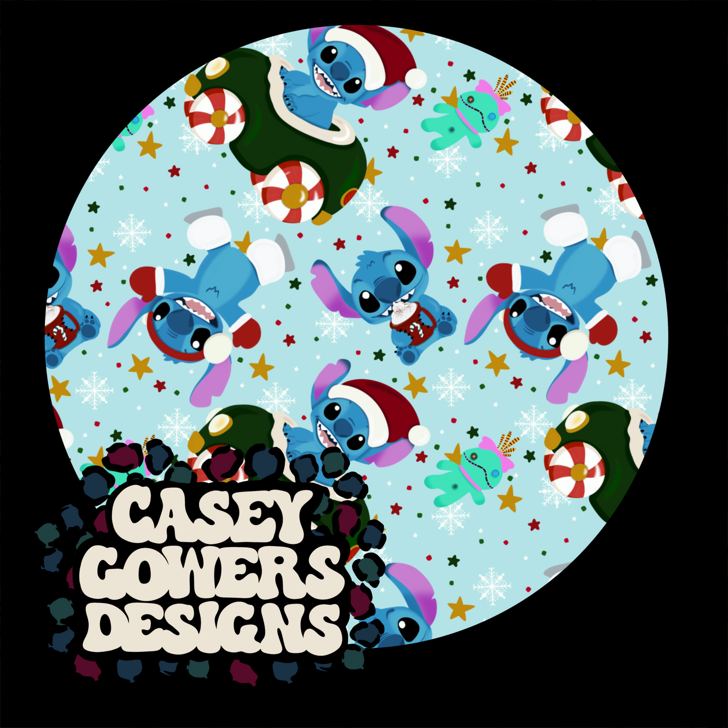 ALIEN HOLIDAY SEAMLESS