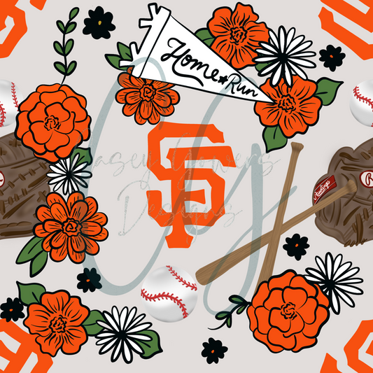 FLORAL GIANTS SEAMLESS