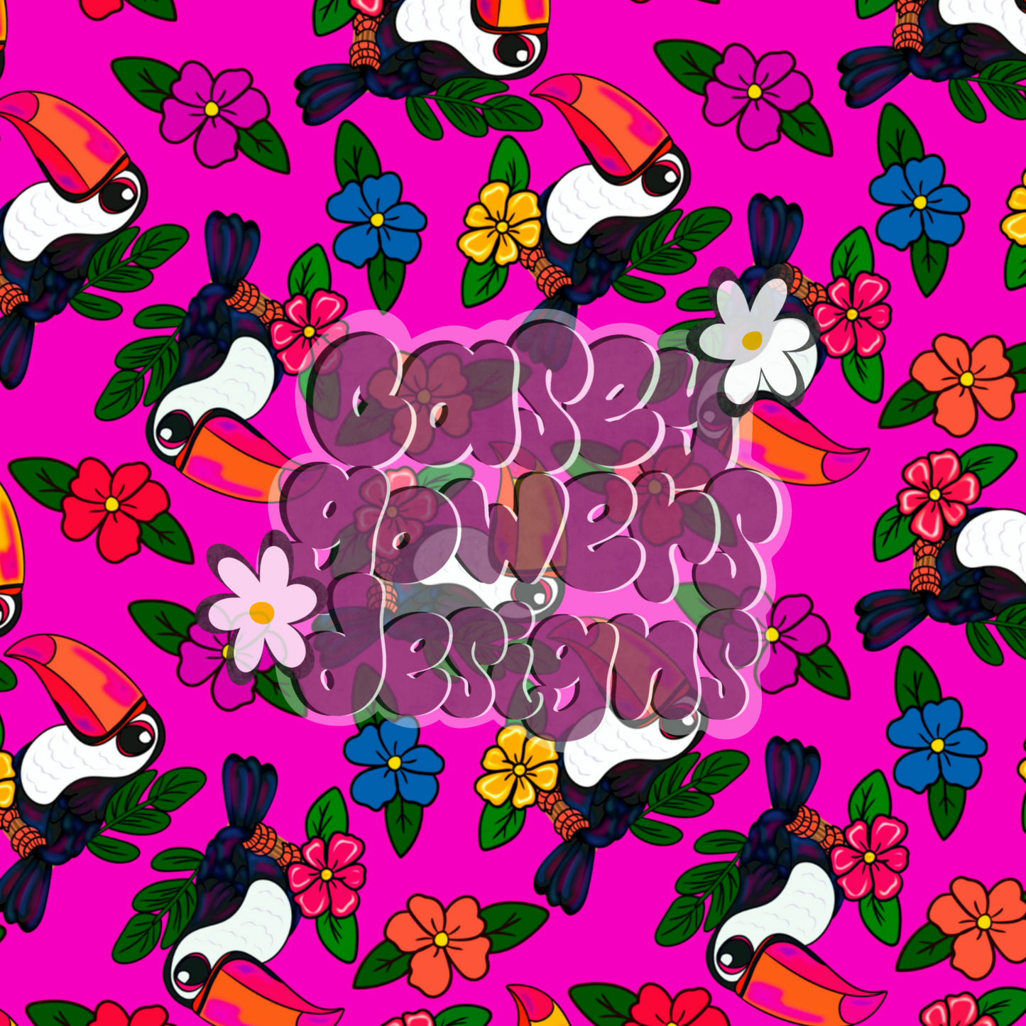 TOUCAN SEAMLESS PINK