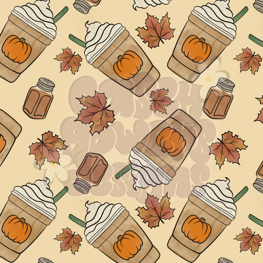 PUMPKIN LATTE SEAMLESS