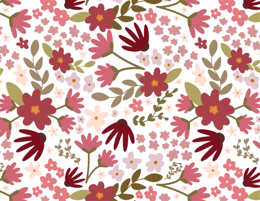 PINKY PRETTY FLORAL SEAMLESS