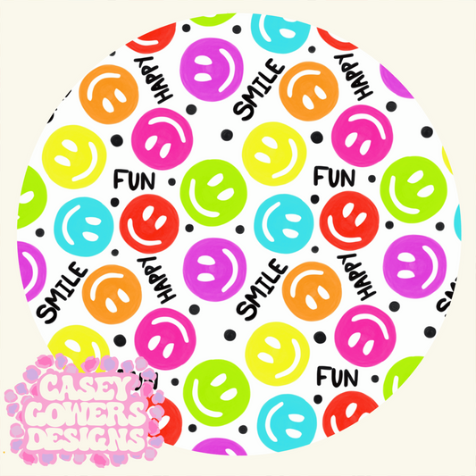 SWIM SAFE SMILE FUN HAPPY SEAMLESS