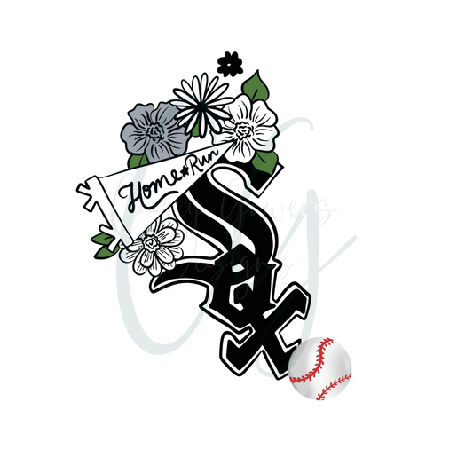 FLORAL WHITE SOX PNG