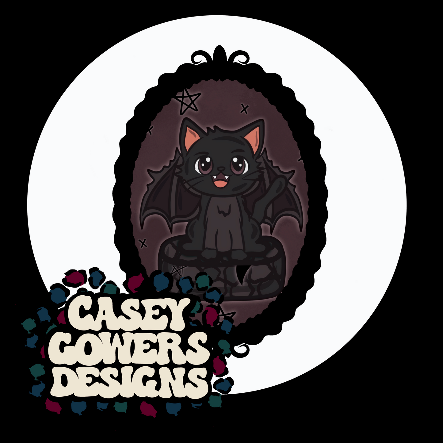 HEXTOBER DAY 2 DARK SEAMLESS & PNG SET