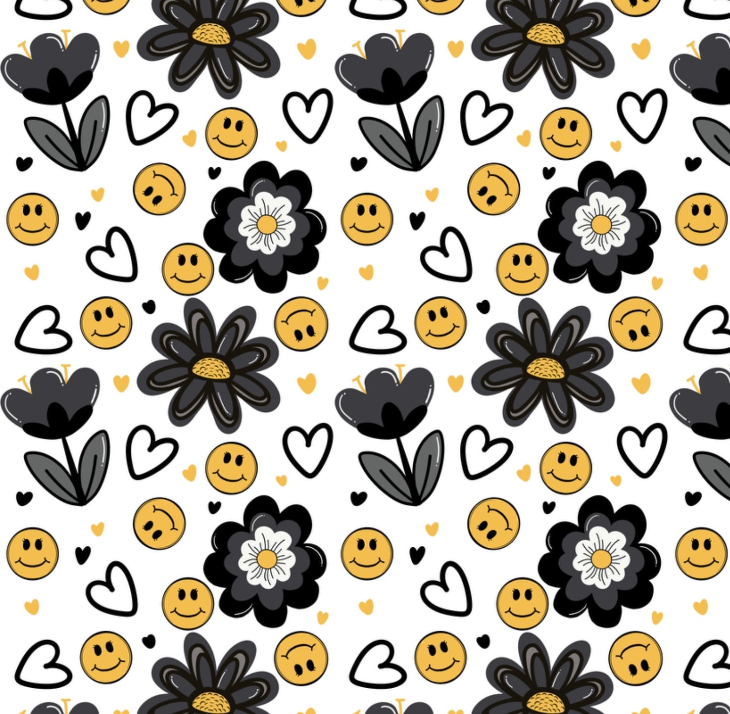 HAPPY FLOWER SEAMLESS