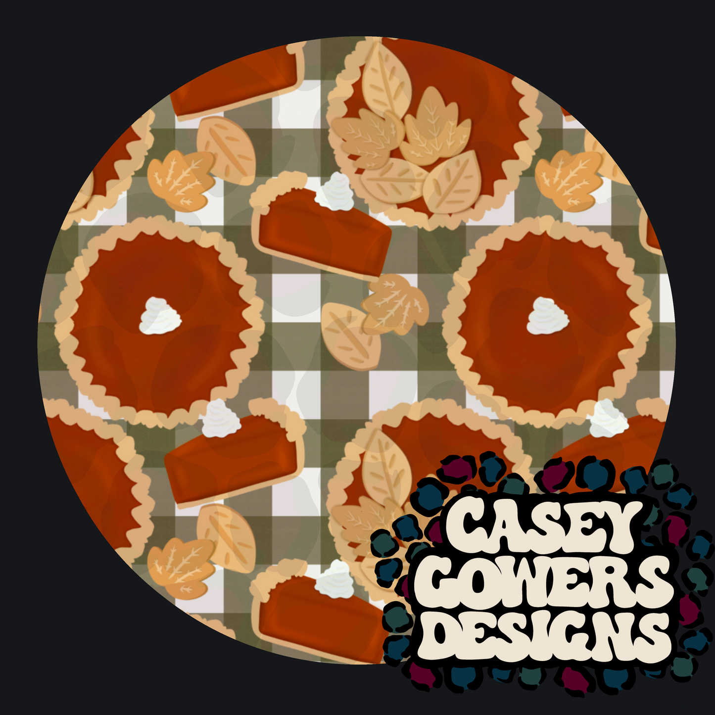 PUMPKIN PIE TRIO SEAMLESS