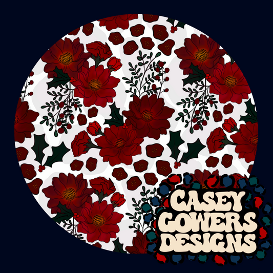 BERRY ROSE RED SEAMLESS