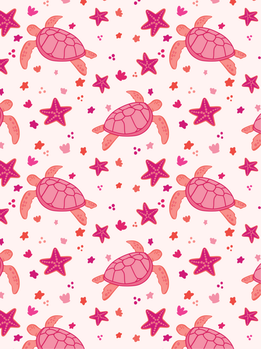 TURTLE PINK SEAMLESS