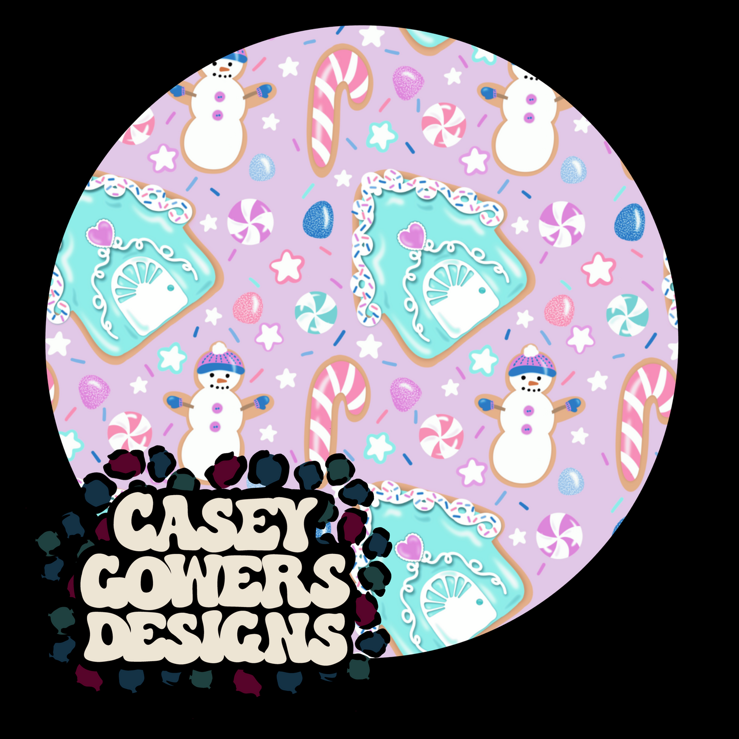 WINTER SWEETS SEAMLESS 4 COLORS