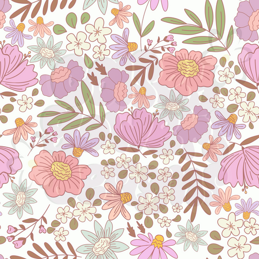 LOVELY BLOOMS SEAMLESS