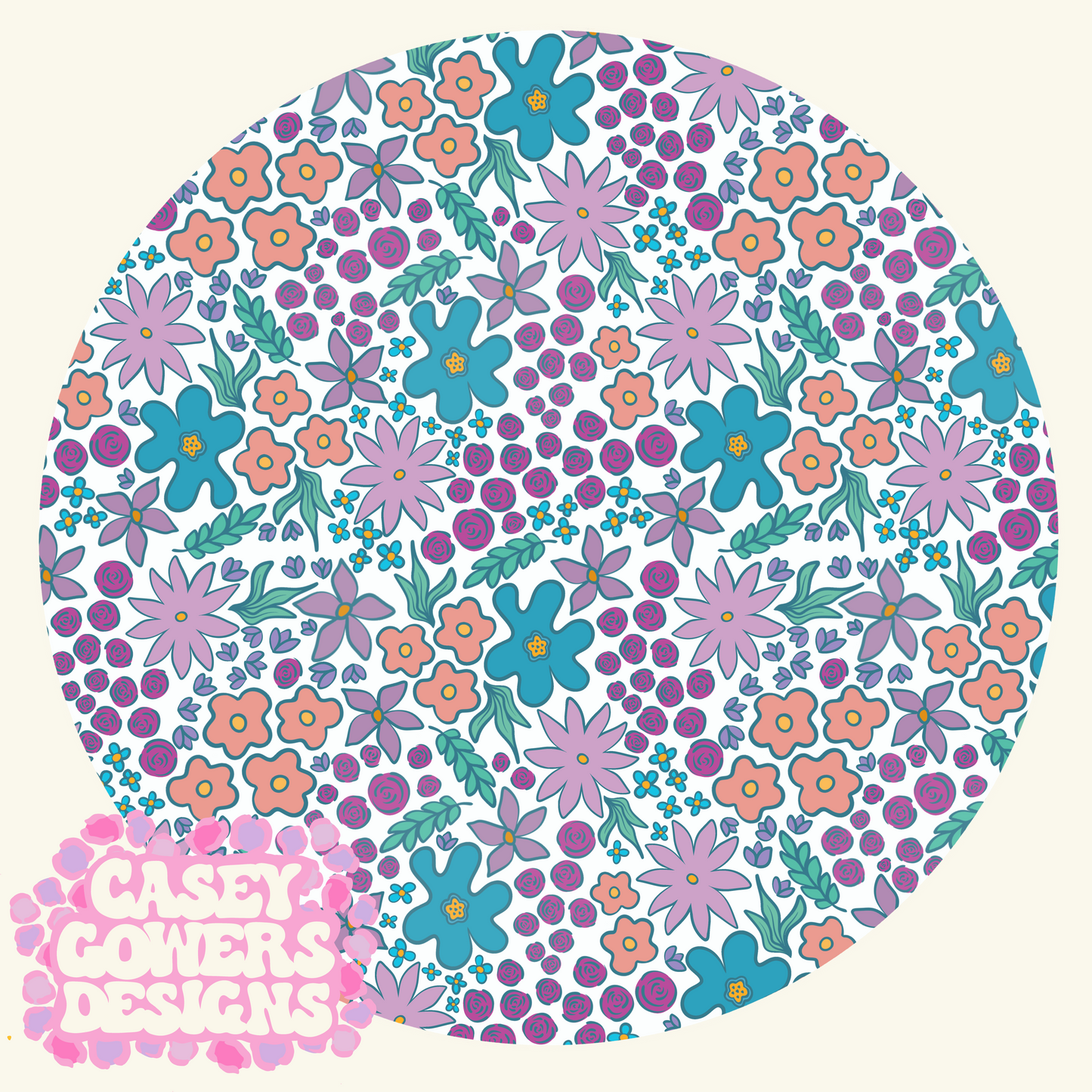 PRETTY DITSY 3 SEAMLESS